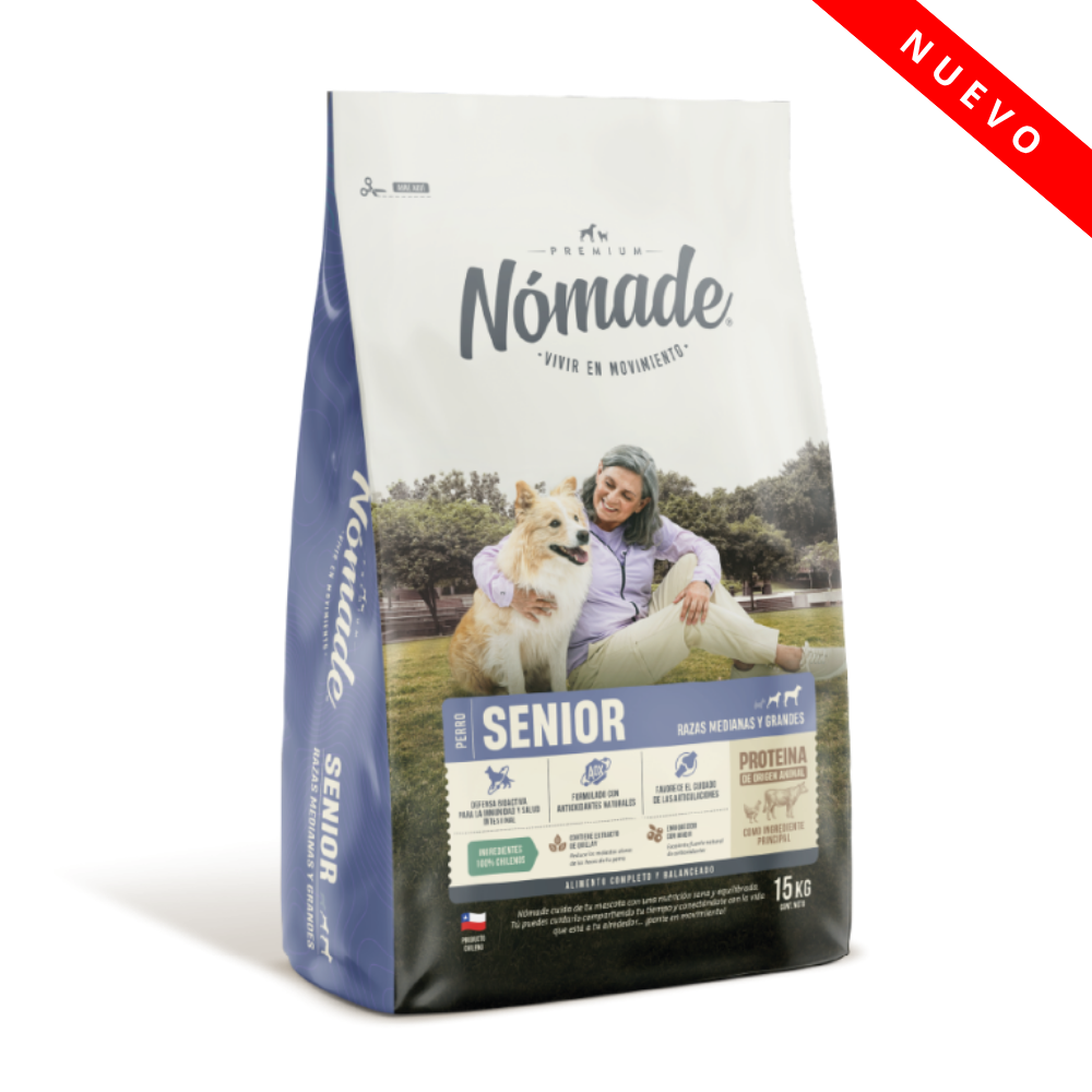 Nómade Senior Razas Medianas y Grandes